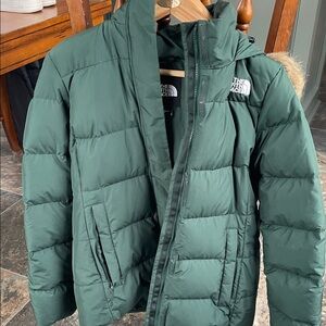 The North Face Forest Green Insulated Jacket